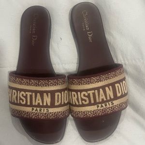 Dior slides size 37. Us size 6.5